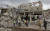 15일 테러 뒤 소말리아 수도 모가디슈 모습[AP=연합뉴스]