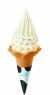 &#39;파스퇴르 밀크바&#39;의 소프트아이스크림. 물결 모양 외형으로 인기를 끌고 있다. [사진 롯데푸드]