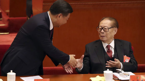 91세 장쩌민 3시간반 시진핑 연설 경청…갈등설 일축