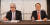 닛카쿠 아키히로 일본 도레이 사장(왼쪽)과 이영관 한국도레이 회장이 19일 서울 플라자호텔 기자간담회에서 질문에 답하고 있다. 일본 도레이는 2020년까지 한국에 1조원을 더 투자한다. [사진 한국도레이그룹]