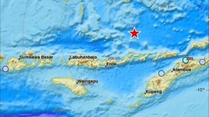 인도네시아 동부 해상서 규모 6.5 지진