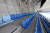 강릉스피드스케이팅 경기장의 관중석 모습. 철거가 용이한 알루미늄 구조물 위에 좌석이 설치돼 있다. [강릉=김경록 기자]