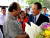 28일 베트남 ‘태광비나’를 방문한 베트남 총리(왼쪽)가 박연차 회장과 만나고 있다. [사진 태광실업]