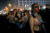 칠레 대통령의 제한적인 낙태 합법화를 지지하는 여성들이 지난 7월 산티아고에서 누드로 행진했다. (AP Photo/Esteban Felix) <저작권자(c) 연합뉴스, 무단 전재-재배포 금지>