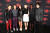 &#39;기묘한 이야기2&#39;의 아역 배우들. (왼쪽부터) 노아 스납(윌 역), 게이튼 마타라조(더스틴 역), 밀리 바비 브라운(일레븐 역), 새디 싱크(맥스 역), 케일럽 맥러플린(루카스 역), 핀 울프하드(마이크 역). 사진=넷플릭스
