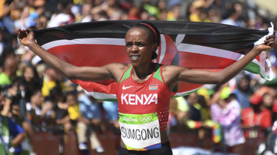 '리우올림픽 여자마라톤 金' 케냐 숨공, 도핑으로 4년 자격 박탈