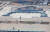 내년 1월 18일 개장하는 인천공항 제 2여객터미널 전경. 1터미널과 멀리서 마주보는 형태로 건설됐다. [연합뉴스] 