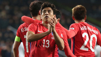 '구자철 PK 동점골' 한국, 세르비아와 1-1