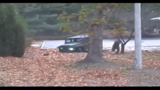 [풀 영상] 유엔사, 북한군 병사 귀순 당시 CCTV 공개