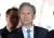 김관진 국방부 전 장관이 10일 영장실질심사를 받기 위해 서울중앙지법에 출두하고 있다. 강정현 기자