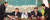 문재인 대통령과 미르지요예프 우즈베키스탄 대통령이 23일 오후 청와대 본관 충무실에서 &#39;대한민국과 우즈베키스탄 공화국간 전략적 동반자관계의 포괄적 심화에 관한 공동성명&#39;에 서명하고 있다. 청와대 사진기자단