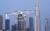  지난 9월 아랍에미리트(UAE) 두바이에서 독일 볼로콥터사가 개발한 자율운항 택시(AAT)가 조종사 없이 시범 운항을 하고 있다. [사진 두바이 도로교통청]