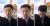 송영무 국방부장관의 27일 &#39;미니스커트 발언&#39; 당시 송장관 뒤에 서 통역을 담당하던 장교의 표정이 눈길을 끌었다. [JTBC뉴스룸 캡처]