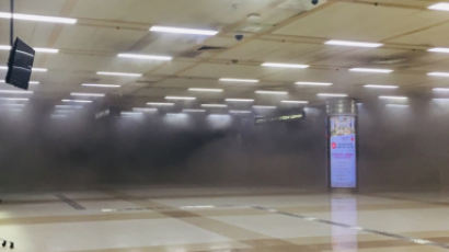 김포공항 화재 발생…국제선 터미널 연기 휩싸여 ‘전원 대피’ 