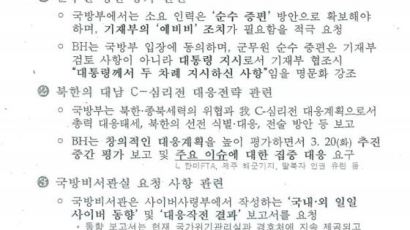 軍 사이버사의 2012년 4월 총선 '심리전 작전지침' 발견