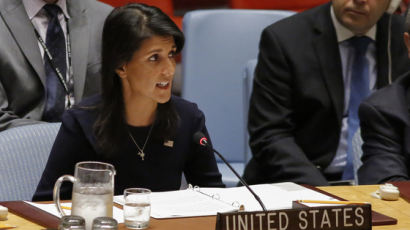 美 유엔대사 “모든 유엔회원국, 北 외교·교역 중단해야”