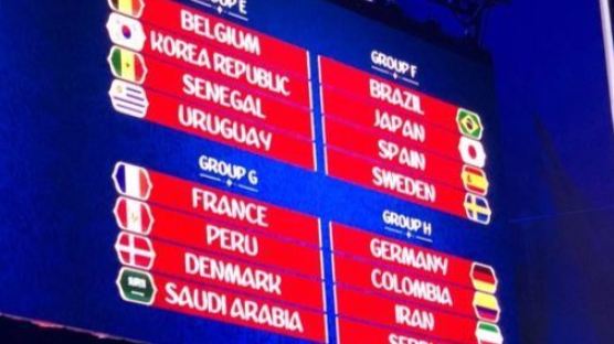 오늘 밤 12시 월드컵 조 추첨 … 브라질·스페인·덴마크 만나면 최악