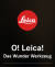 &#39;O! Leica-Das Wunder Werkzeug&#39; 전시회 안내판.