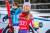 3일 캐나다 레이크 루이스에서 열린 FIS 스키 월드컵 여자 활강 경기에서 정상에 오른 뒤 환하게 웃는 미케일라 시프린. [레이크 루이스 로이터=연합뉴스]