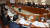 8일 오전 서울 서초동 대법원에서 열린 전국 법원장 회의에서 참석자들이 김명수 대법원장의 인사말을 듣고 있다. [연합뉴스]