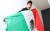 멕시코 출신의 크리스티안. 독수리가 뱀을 물고 있는 국기 속 그림은 멕시코 건국 설화에서 따왔다.[우상조 기자] 