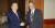 1999년 3월 9일 청와대에서 김대중 전 대통령이 윌리엄 페리 당시 미국 대북정책조정관을 만나고 있다. [사진 e영상역사관]