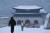많은 눈이 내린 10일 오전 서울 광화문 거리에 하얀 눈이 쌓여있다.[연합뉴스]