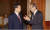 1999년 3월 9일 청와대에서 김대중 전 대통령이 윌리엄 페리 당시 미국 대북정책조정관을 만나고 있다. [사진 e영상역사관]