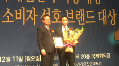 오대교수능연구소, 대한민국 소비자 선호 브랜드 대상 수상