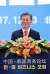 문재인 대통령이 13일 오후 중국 베이징 조어대에서 열린 한-중 비즈니스 포럼에서 기조연설하고 있다. 2017.12.13