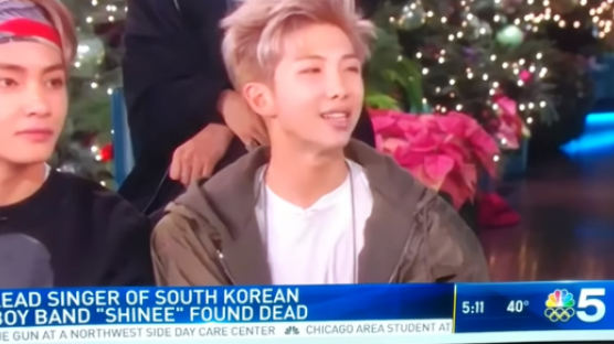 NBC Mixes Up BTS' RM with JONGHYUN in Report about the SHINee Vocalist's Death