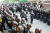 2011년 5월 공장 점거 파업을 벌이던 유성기업 노조원들이 경찰에 의해 연행되고 있다. [중앙포토]