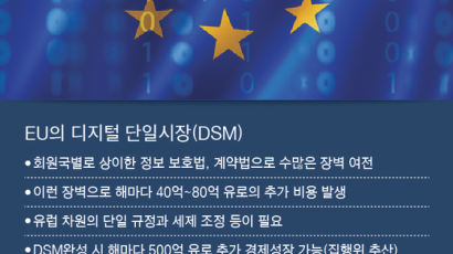 [비즈니스 인사이트] EU 단일시장 25년 … 디지털 시장은 통합 안된 까닭