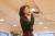 IU at the year-end party for Kakao, 2016. Photo from Facebook.