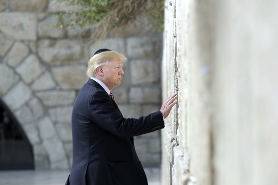 예루살렘 '통곡의 벽'에 '트럼프' 기차역 생기나