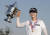 박성현이 7월17일 US여자오픈 오승을 차지한 뒤 트로피를 들고 있다. [AP=연합뉴스]