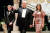 도널드 트럼프 미국 대통령이 지난해 12월 31일 마러라고에서 열린 송년파티에 멜라니아 여사(오른쪽)와 함께 참석했다. 북한 김정은 위원장의 신년사에 대해서는 ’지켜보겠다“고 말했다. [AP=연합뉴스]