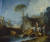  국립중앙박물관 &#39;에르미타시박물관전&#39;에 전시된 프랑수아 부셰의 그림 &#39;다리 건너기&#39;(1730년대). 이 전시에 대한 설명을 곁들인 큐레이터와의 대화가 1월 중 매일 수요일 저녁 7시 기획전시실에서 열린다. . [에르미타시 박물관 소장]