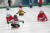 강추위가 이어진 4일 서울 서초구 양재천 얼음썰매장을 찾은 어린이들이 썰매를 타고 있다. [연합뉴스]