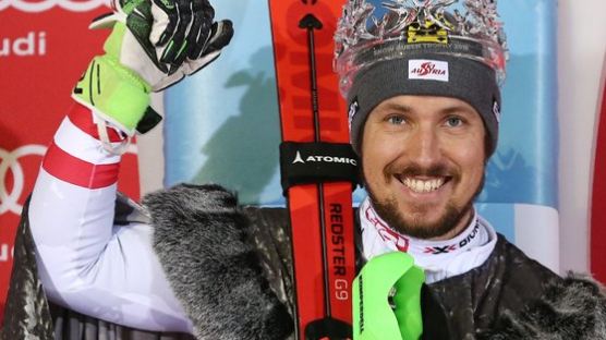 '알파인 스키 황제' 히르셔, 월드컵 개인 통산 50승 달성 