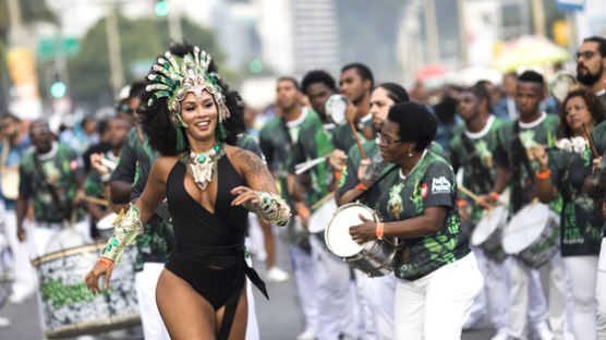 [사진]미리보는 브라질 삼바 축제 