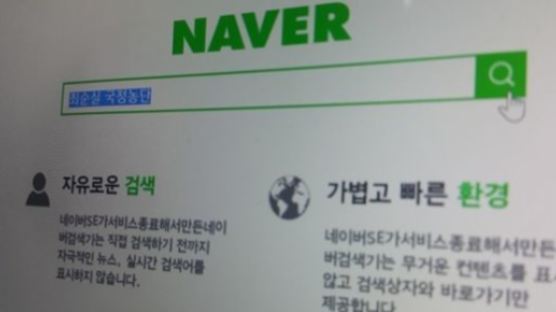 네이버, ‘국정농단·정유라’ 등 연관검색어 삭제 “당사자 요청”