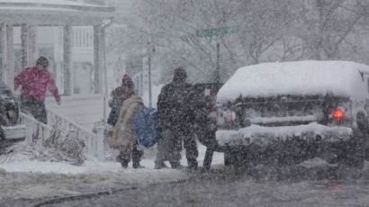 미 동부 체감기온 -69.4도···옷도 얼어서 부서질 정도