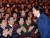 8일 양천구 신년하례식에서 박영선 의원(우측)이 박원순 시장(좌에서 두번째) 이 지켜보는 가운데 인사 하고 있다. [김경록 기자]