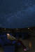 천체투영실에서는 천장의 돔 스크린을 통해 가상의 밤하늘을 관찰하고 별자리 찾는 법도 배운다.