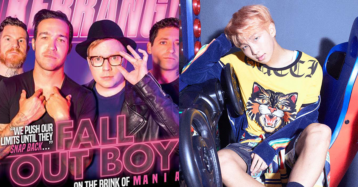 How BTS' RM X Fall Out Boy's 'Champion' Came To Be 중앙일보