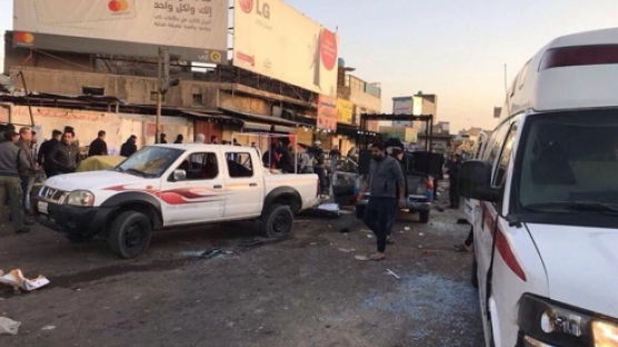 이라크 바그다드서 연쇄 자폭테러…“최소 38명 사망”