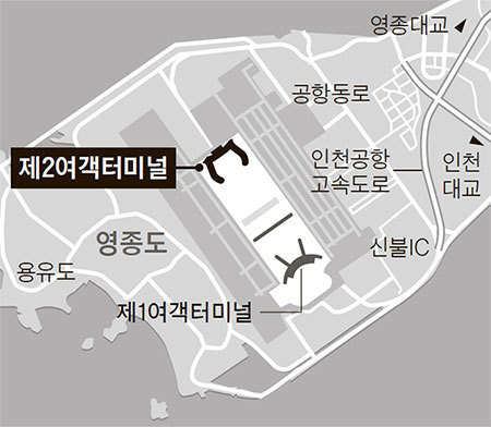 개장 첫날 5만 명 이용··· 인천공항 2터미널 직접 가보니 | 중앙일보