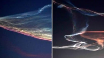[영상]“붉은색·푸른색 구름 떴다”…일본서 관측된 '야광구름' 
