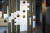 안젤리카 메시티의 사운드 조각 작품 &#39;수신자 전원에게 알림&#39;. 모스 부호의 장음과 단음을 물리적인 형상으로 조각했다. [사진 아트선재센터]